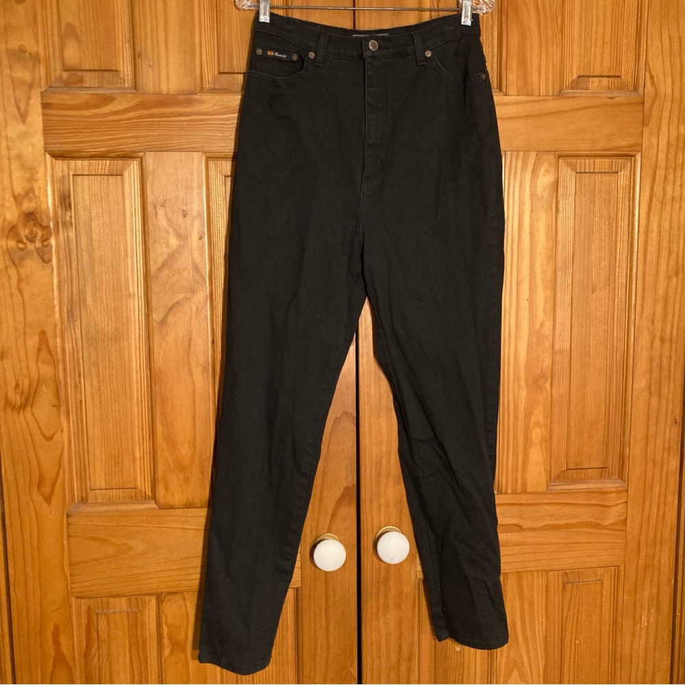 EUC Route 66 Vintage 90s Jeans Stretch Fit High Rise Denim Black Size 15/16